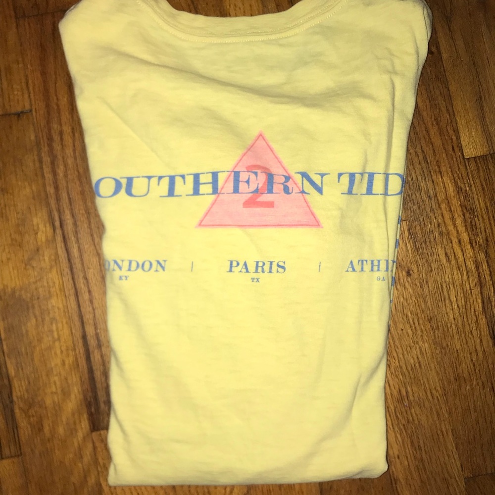 Yellow Southern Tide long sleeve
